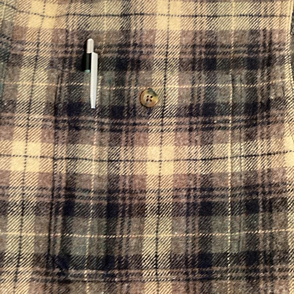 Woolrich wool blend plaid warm shirt XL - Picture 16 of 16